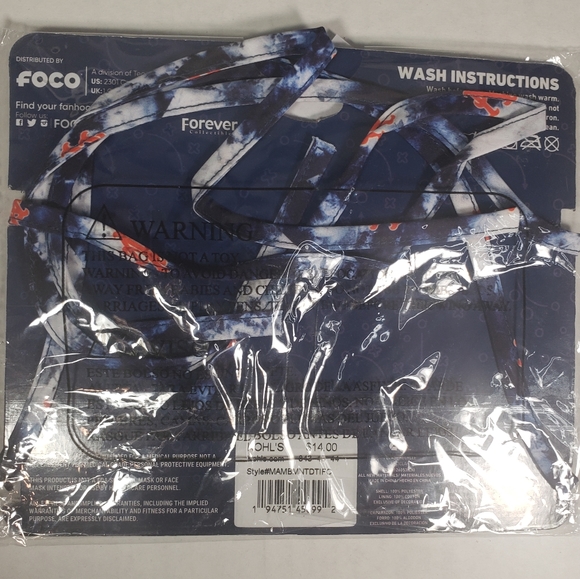 NWT Unisex New York Mets FOCO Pleated Face Mask - Picture 3 of 8